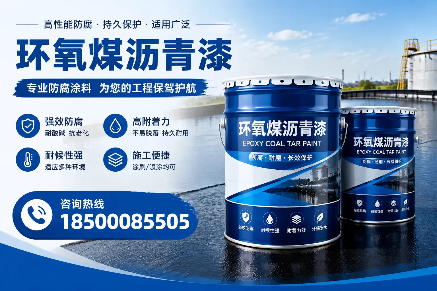 环氧煤沥青漆与其他漆类的比较，菏泽用户的选择依据